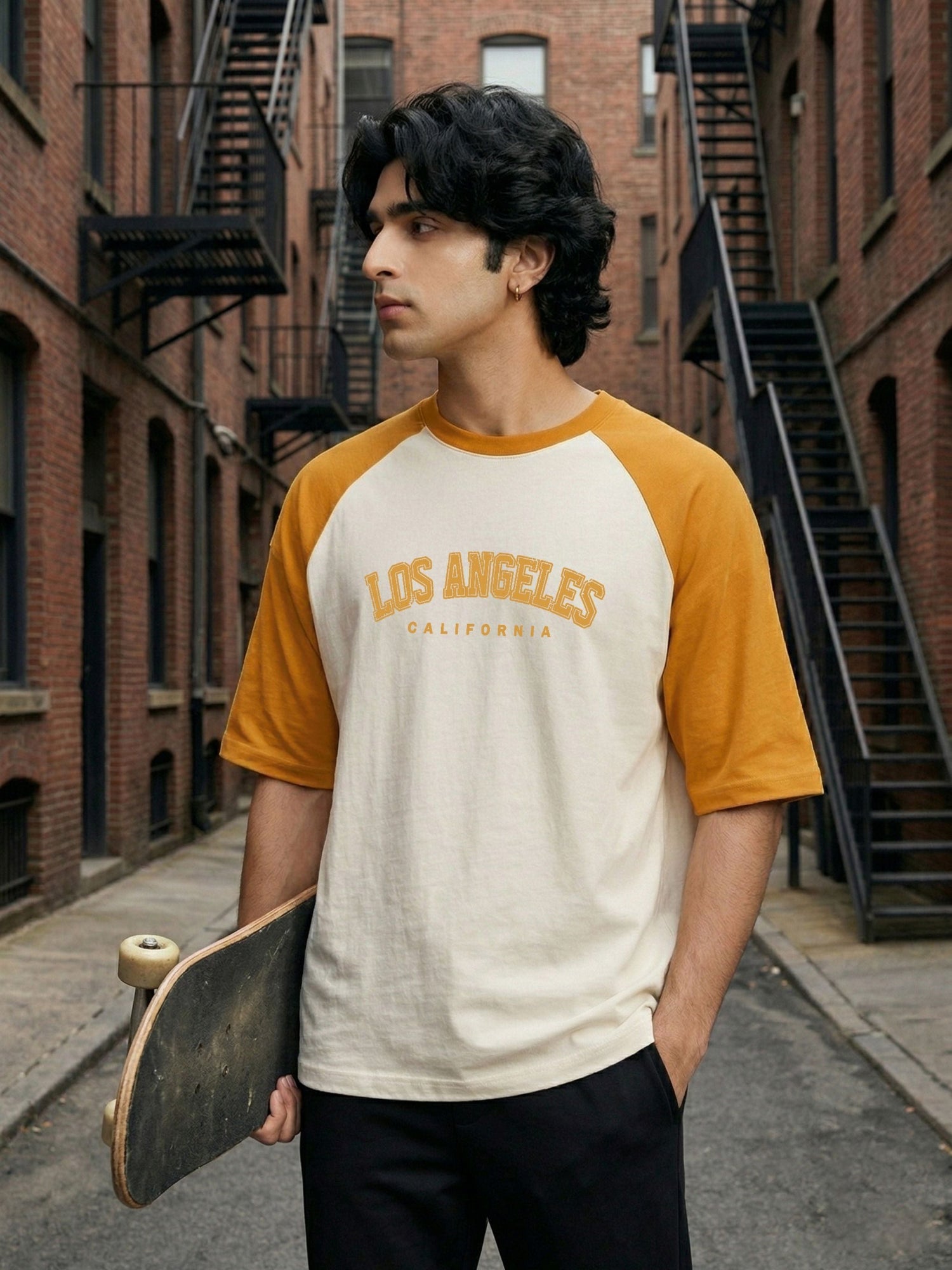 Mens Raglan Sleeve T Shirt