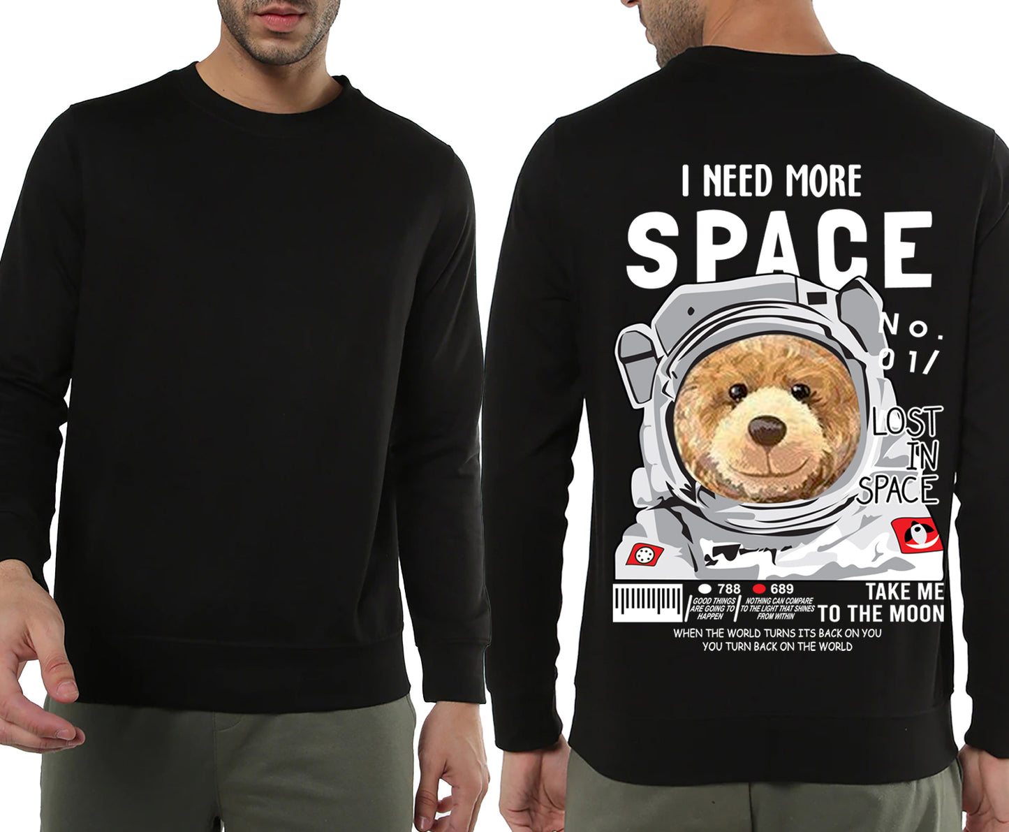 Space Bear -Sweatshirt