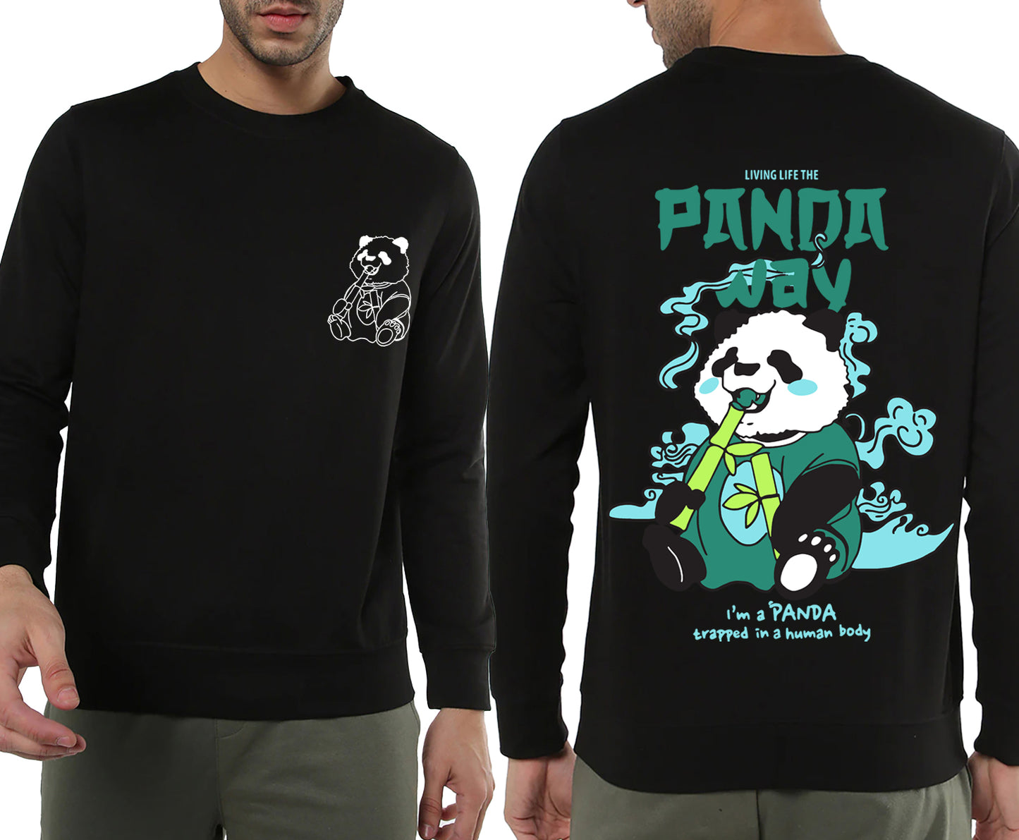 Panda Way -Sweatshirt