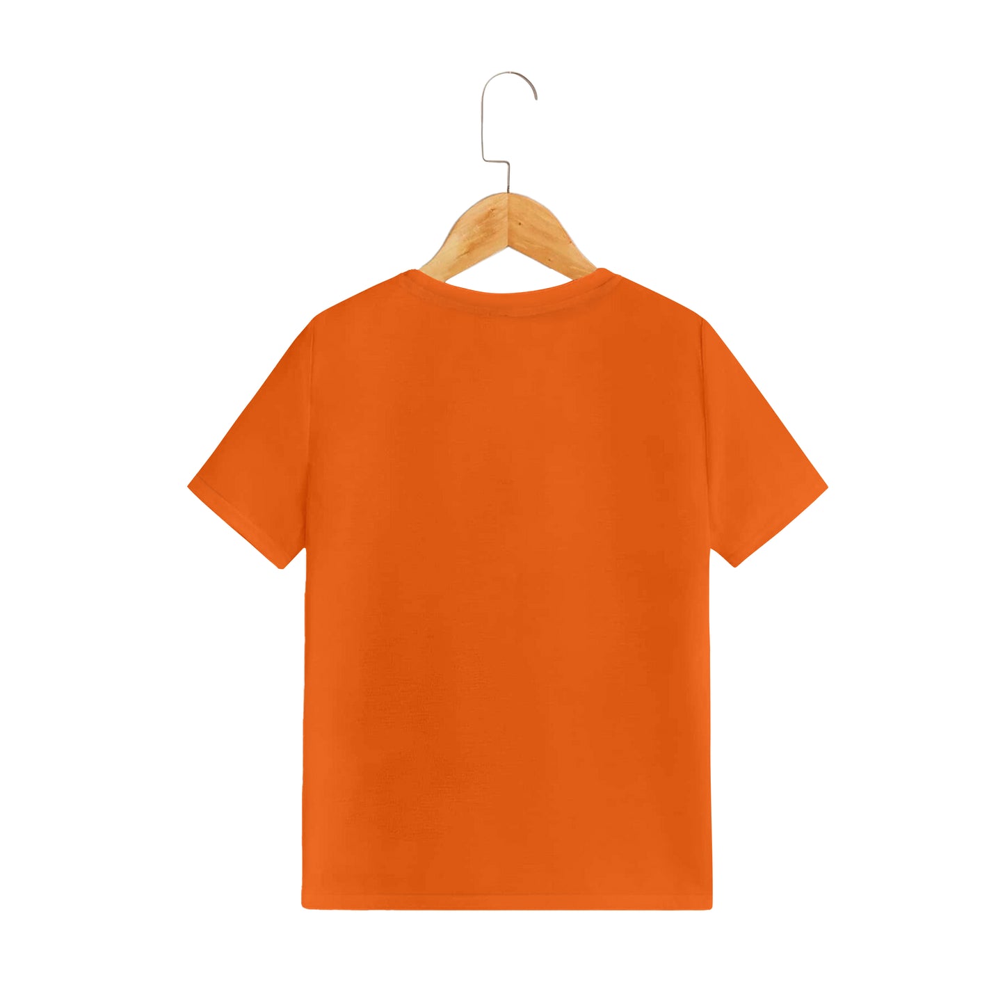 Manlino boys Orange half sleeve round neck tshirt
