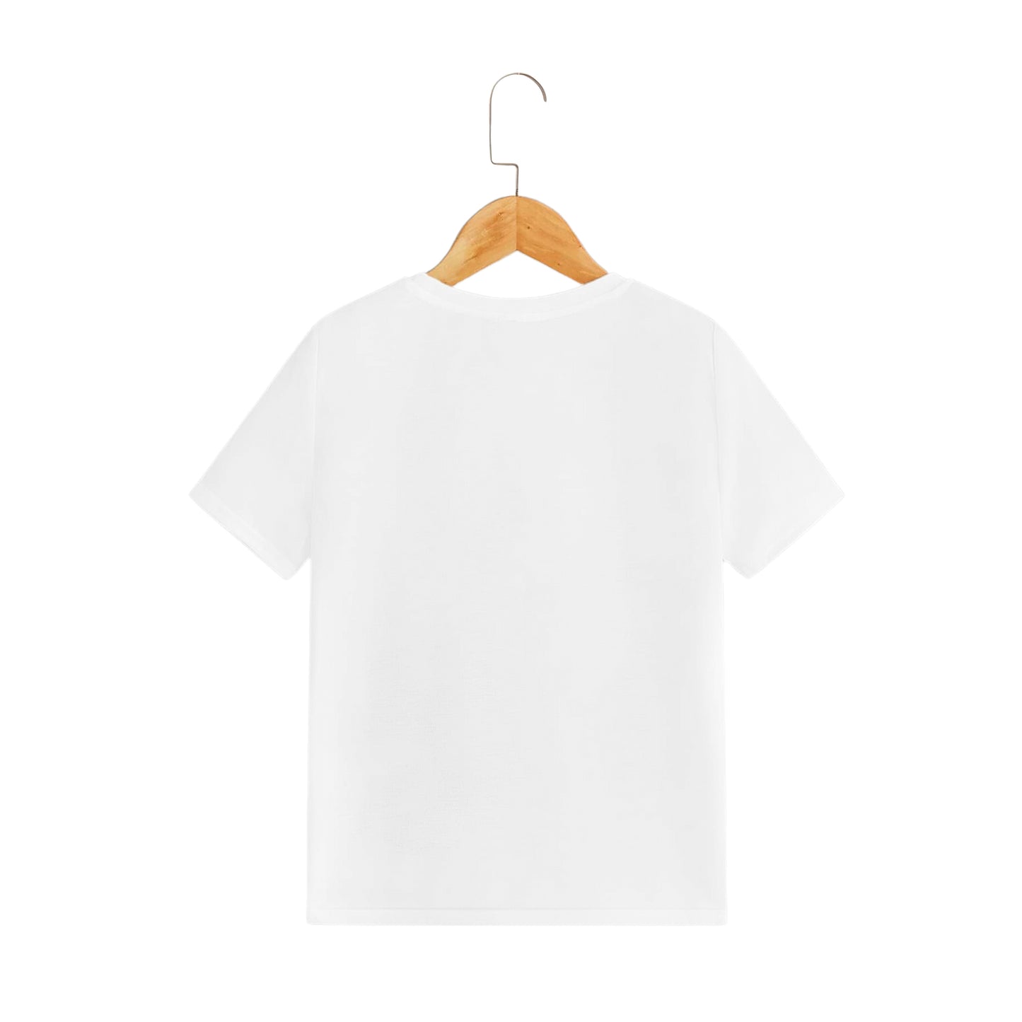 Manlino boys White half sleeve round neck tshirt