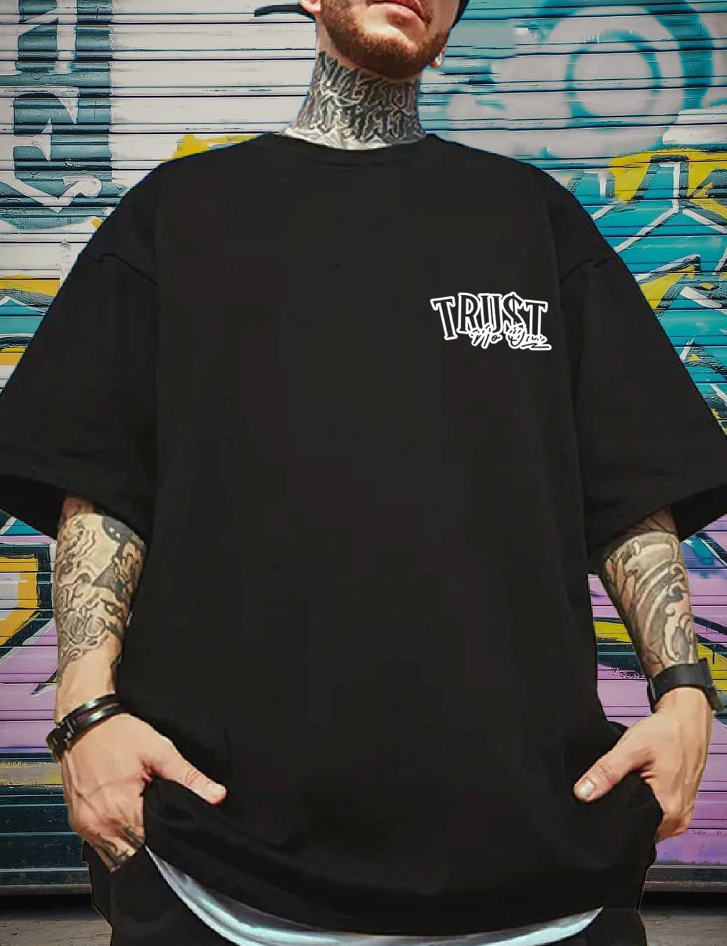 trust me t shirt- oversized t shirt