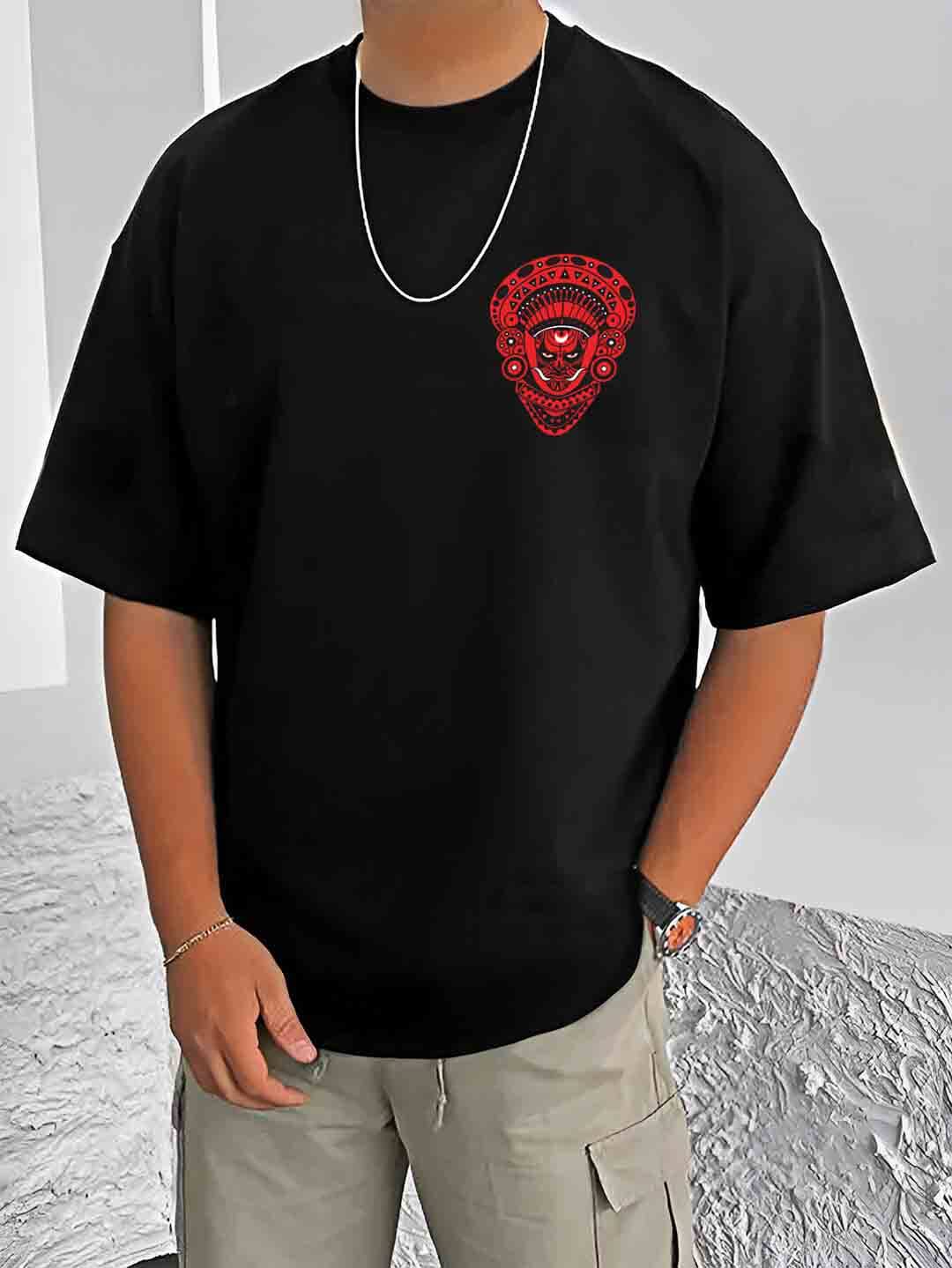 Devil Face- Oversized T Shirt